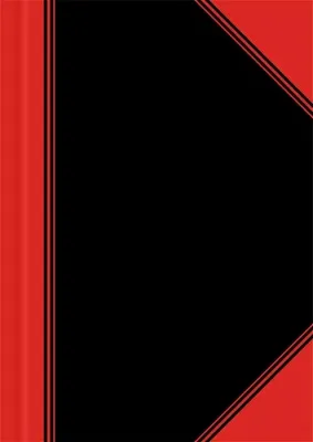 Produktbild von Landré China-Kladde, DIN A6, liniert, 96 Blatt, Papier 70g/qm, schwarz/rot
