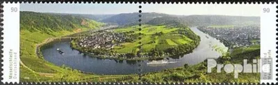 Produktbild von Briefmarken BRD (BR.Deutschland) 2016 Mi 3225-3226 Paar (kompl.Ausg.) gestempelt Panoramen