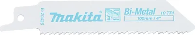 Produktbild von Makita B-20426 gerades Sägeblatt 100 x 0,9 mm 10 TPI BiM Holz/Metall 5 Stk