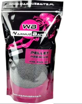 Obrázok produktu pre Warmuz Baits Ananásové pelety Premium PVA sáčok 2mm 900g