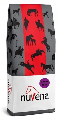 Zdjęcie produktu dla NuVena AminoRich wysokiej jakości łatwo przyswajalnego białka dla rozwoju i regeneracji organizmu konia - 20kg