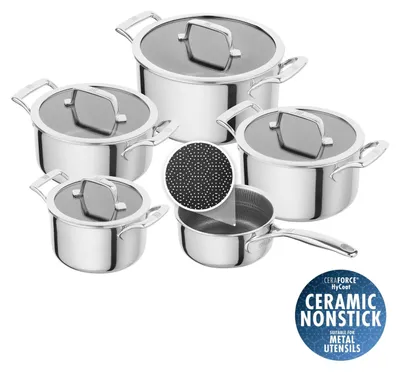 Produktbild von Zwilling Peak Kochtopfset 5-tlg 18/10 Edelstahl