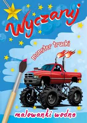 Immagine prodotto di Malowanki wodne. Wyczaruj monster trucki