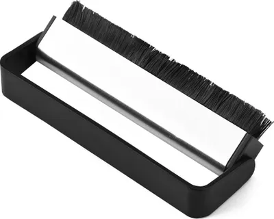 Produktbild von Kohlefaserbürste, Schallplattenbürste, Schallplattenbürstenreiniger, antistatische Schallplattenbürste, Schallplattenreinigungsbürste, Schallplattenreiniger