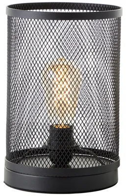 Produktbild von BRILLIANT Tischleuchte 18cm Maze schwarz IP20 E27 60 Watt g. f. Normallampe