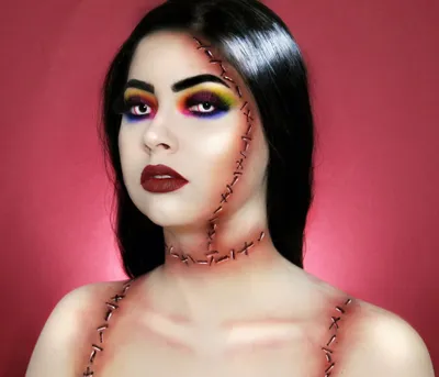 Produktbild von aricona Farbige Mini Sclera Kontaktlinsen Halloween Black Kostüm Karneval Zombie