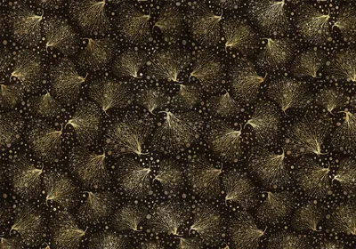 Produktbild von Vlies Fototapete Abstrakt 400x280 cmTapeten Wandtapete XXL Natur Pflanzen gold b-A-10052-a-a