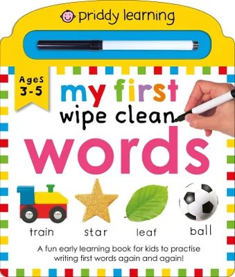 Produktbild von My First Wipe Clean: Words
