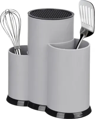 Produktbild von OTIX Spatelpot mit Messerblock Ohne Messer Spatelhalter Löffelpot Schwarz