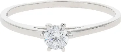 Produktbild von JuwelmaLux Ring 333/000 (8 Karat) Weißgold mit synth Zirkonia JL39-07-0365 52