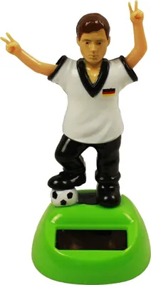 Produktbild von HAAC Solar Wackelfigur Fußballfan Größe 11 cm Deutschland Fußball 2024