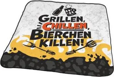 Produktbild von Mikrofasertuch Motiv "Grillen"