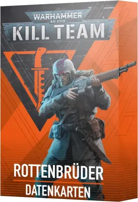 Produktbild von Warhammer 40.000 Kill Team Rottenbrüder Datenkarten