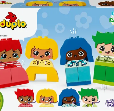 Image de LEGO DUPLO Sentiments et Émotions 10415 Set 23 Pièces Jouet Éducatif 18+ Mois