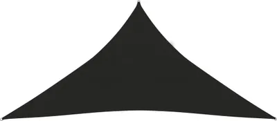 Produktbild von Sonnensegel 160 g/m² Schwarz 5x6x6 m HDPE