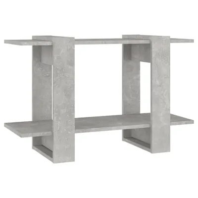 Obrázek produktu pro vidaXL Police na knihy / rozdělovač místností Betonová šedá 80x30x51 cm