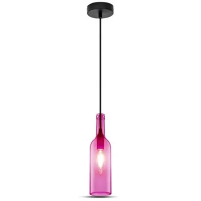 Produktbild von Deckenleuchte Hängelampe Flaschenform Rose E27 3774/VTAC