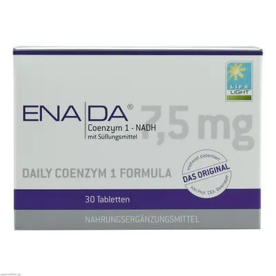 Obrázek produktu pro LIFE LIGHT ENADA Koenzym 1 NADH Tabletten, 30 St. Tabletten