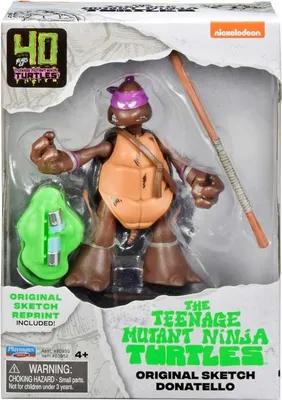 Obrázek produktu pro Playmates TMNT Donatello Spielfigur - originální skicák