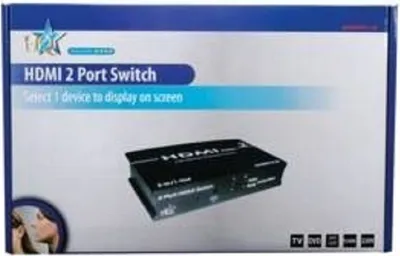 Produktbild von Hq 2Fach Hdmi Umschalter Mit Fernbedienung