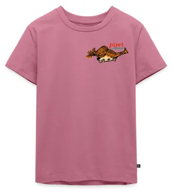 Produktbild von Spreadshirt Pippi Langstrumpf Auf Der Lauer Kinder Premium T-Shirt, 110/116 (4 Jahre), Mauve