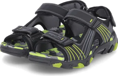 Produktbild von Superfit Sandalen HENRY Kinder Textil & Synthetik Schwarz Größe: 38