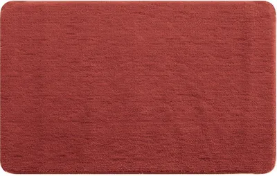 Obrázek produktu pro spirella® Koupelnová předložka "Rosario", terakotově červená, 50x80cm, omyvatelná, protiskluzová, 100% mikrovlákno