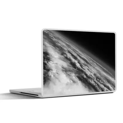 Produktbild von MuchoWow® Laptop Aufkleber Sticker Cover Erde - Wolken - Planeten 36.5x27.5 cm - Laptop-Sticker