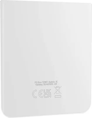 Immagine prodotto di Ricambio originale Samsung Galaxy Z Flip4, cover di ricambio - Bianco