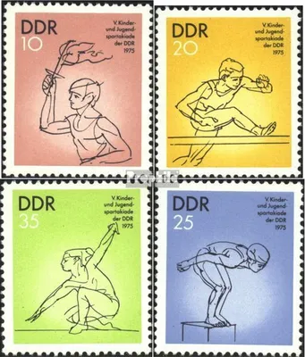 Produktbild von Briefmarken DDR 1975 Mi 2065-2068 (kompl.Ausg.) FDC Kinder- und Jugendspartakiade