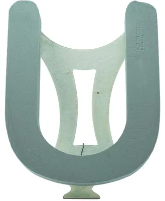 Produktbild von OASIS Steckschaum BIOLINE Buchstabe U 37cm Steckmasse Steckschwamm