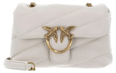 Immagine prodotto di PINKO borsa a tracolla borsa a tracolla Love Puff Baby CL Sheep Nappa White - Antique Gold avorio