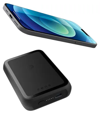 Produktbild von ZENS ZEPP02M/00, 4000 mAh, Kabelloses Aufladen, Schwarz