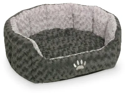 Produktbild von Nobby Seoli, Polster-Haustier-Bett, Drinnen, Hund, Grau, andere, Plüsch