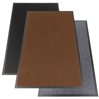 Produktbild von Schmutzfangmatte 90x150 cm Braun – für Innen- & Außenbereich, waschbar, robust, rutschfest, saugfähig & wetterfest