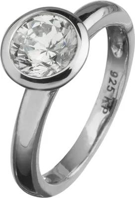 Produktbild von Celesta Silber Ring 925 weiß 058 (18,5) Zirkonia weiß 273270974