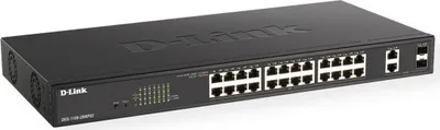 Immagine prodotto di D-Link DGS-1100-26MPV2 Switch 440mm D-Link DGS-1100-26MPV2             24xGE PoE retail
