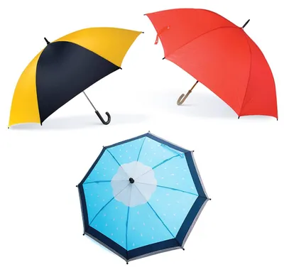 Productafbeelding van Omgoods - Set van 3 Stormbestendige Stadparaplu's