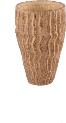 Produktbild von PTMD - Topf Zanaya - Braun - 19x19x31,5cm