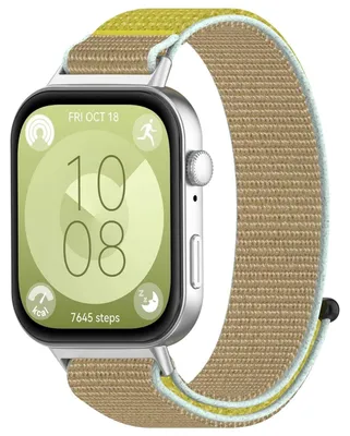 Obrázek produktu pro Nylonový řemínek pro chytré hodinky s suchým zipem pro Huawei Watch Fit 5, 4, 5 4 Pro a 3