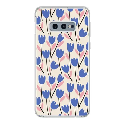 Produktbild von MuchoWow® Handyhülle Schutzhülle Hülle für Samsung Galaxy S10e Blume - Muster - Tulpe Silikon Softcase Handy Hülle - Handy