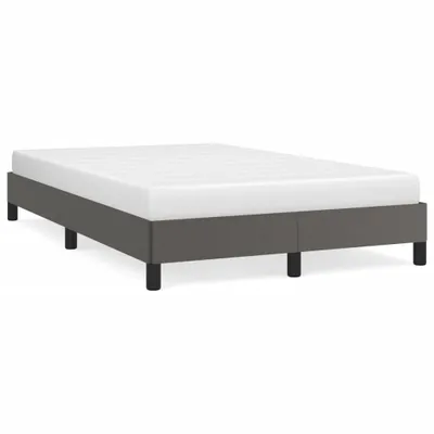 Zdjęcie produktu dla Rama Łóżka, Szara, 120X200 Cm, Obite Sztuczną Skórą Lumarko!