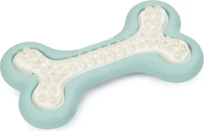 Produktbild von Beeztees Puppy Gummispielzeug Dental Bone mint