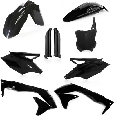 Obrázok produktu pre ACERBIS 9-dielna sada kapotáže čierna pre KAWASAKI KXF 450 - USA