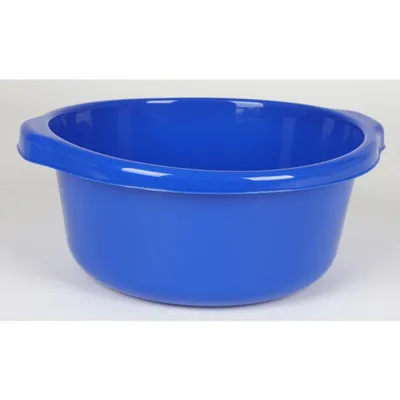 Image de 12 bols en plastique 12 L avec poignée ø 40 x H 16 cm Set de bols ménagers polyvalents