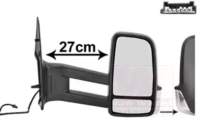 Obrázek produktu pro Vnější zrcátko Van Wezel pravé pro VW Crafter