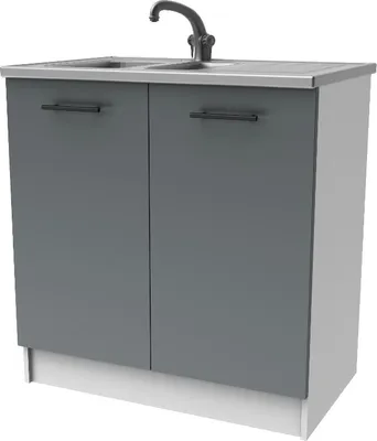 Obrázek produktu pro Kuchyňská skříňka dřezová 80 cm - DAG ZL80 2D