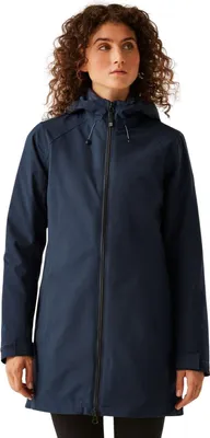 Imagen del producto de Chaqueta impermeable para mujer Regatta Denbury V, 3 en 1, color azul marino, talla XS
