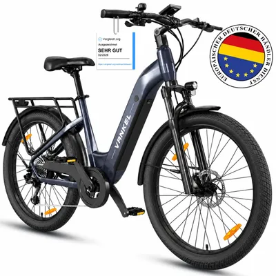 Produktbild von Vankel E-Bikes Cityrad 29”×2,4 Zoll E-Fahrrad Damen u. Herren 720 WH Pedelec 48V 15AH 120 km