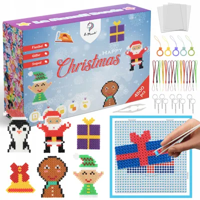 Productafbeelding van La Manuli strikparels set "Vrolijke Kerst" [LA.92]